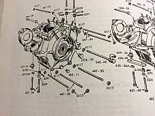 Harley Knucklehead Crankcase Breather Pipe & Stud 1939-47 OEM# 543-36