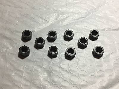 Harley JD VL DL RL 5/1624 x 7/16 Hex Nut Parkerized OEM# 0112 QTY. 10 USA