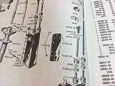 Harley Servicar Panhead Police Radio Spark Coil Mount Bracket 1948-57 USA