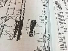 Harley Servicar Panhead Police Radio Spark Coil Mount Bracket 1948-57 USA