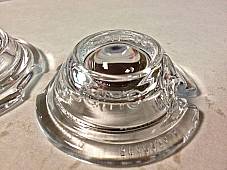 Harley Guide DH-49 Bullet Marker Light Lamp Clear Fish Eye Lens 49-62