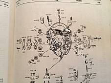 Harley Knucklehead UL WL WLA Dash Base Mount Stud Kit 1936-46 # 4506-36