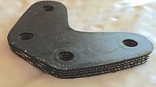 Harley Panhead & XL Bugle Trumpet Horn Rubber Mount Bracket 54-64 OEM# 69013-54