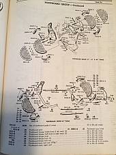 Harley Panhead Footboard Mounting Mount Kit 1955-57 OEM# 50658-55 USA