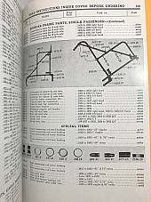 Harley Parts Manual Catalog Book 1922 to 1928 JD DL RL VL Single Servicar