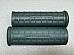 Harley 5621047 Panhead Hummer Waffle Grips Closed End Green w/ Logo 194853