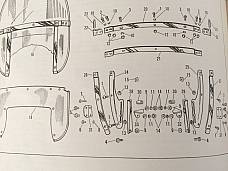 Harley Panhead Shovel Windshield Mounting Brackets W/ CP Hardware 1960-84 USA