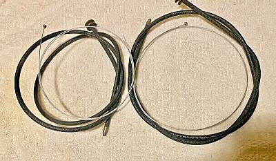 Harley 333432 Knucklehead WL Cloth Spark & Throttle Cable Coil Set 193648 EUR