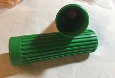 Harley Panhead Sportster XL Ranger Pacer Topper Ribbed Grips 1962-64 Green