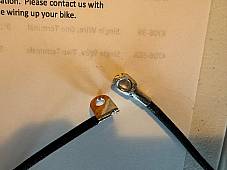 Harley UL 1939-40 Premium Wiring Harness Kit W/ Correct Terminals Cotton Loom