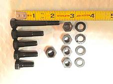 Harley WLA WLC 45 Solo Skid Plate Mounting Braket Hardware Kit 40-42