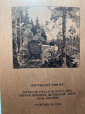 Harley Parts Manual Catalog Book 1913 to 1921 J JD JDH F FD Single