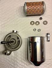 Harley Oil Filter Kit Panhead 1948 & 49 Rigid Tank Mount Cannister OEM# 63800-48