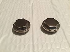 Harley JD F Single Sport Twin Handlebar End Nuts 1910-30 OEM# 3330-10 USA