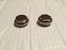 Harley JD F Single Sport Twin Handlebar End Nuts 1910-30 OEM# 3330-10 USA