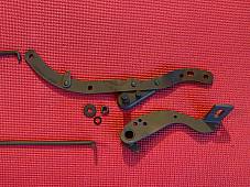 Harley 1939-52 WL WLA WLC Rear Brake Pedal, Strap, & Linkage Kit