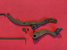 Harley 1939-52 WL WLA WLC Rear Brake Pedal, Strap, & Linkage Kit