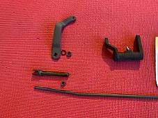 Harley 1939-52 WL WLA WLC Rear Brake Pedal, Strap, & Linkage Kit