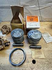 Harley NOS OEM# 22141-55B Panhead Shovelhead FLH Pistons Std. 1955-73