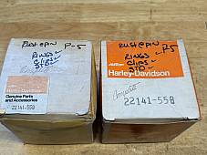 Harley NOS OEM# 22141-55B Panhead Shovelhead FLH Pistons Std. 1955-73