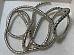 Chrome Cable Covers 60 x 1/4 ID Harley Knucklehead Panhead, Indian, Schwinn