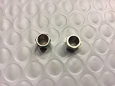 Harley JD Single VL Nickel Plated Throttle Spark Coil Cable Set 1912-30 #3334-12