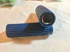 Harley Panhead Sportster XLH XLCH Ranger Pacer Topper Ribbed Grips 1962-64 Blue