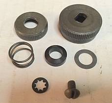 Harley 62051-40 Fuel Gas Shut Off Knob Kit 40-65 Knucklehead WLA WLC Parkerized