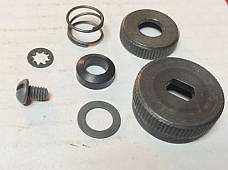 Harley 62051-40 Fuel Gas Shut Off Knob Kit 40-65 Knucklehead WLA WLC Parkerized