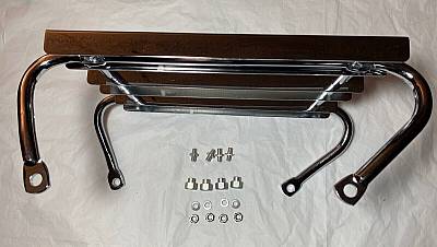 Harley 5340352 Panhead Rigid Frame 3 Channel Luggage Rack & Mount Kit 194957