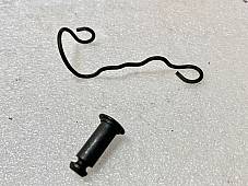 Harley 51920-29 51918-29 Seat T-Bar Clevis Pin & Spring Panhead Shovelhead 48-84