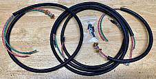 Harley Complete 1951-1966 Servicar Premium Tail Lamp Light Wiring Harness Kit US