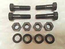 Harley CP-1038 5/16”-24 x 1 1/8” Bolts w/ Nuts & Lock Washers x 4 OEM 4012