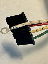 Harley OEM# 70083-66 1966-68 Servicar Alternator to Regulator Cable USA