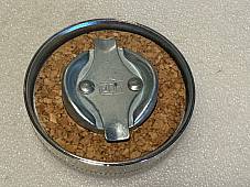Harley 3507-37 1937-41 Early 45 Servicar Nickel EDM Oil Tank Cap W WL A Euro