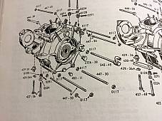 Harley Panhead Crankcase Breather Pipe & Stud 1948-57 OEM# 24912-48