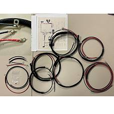 Harley 1946 WL Premium Wiring Harness Kit Correct Terminals Cotton Woven Loom