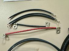 Harley 1946 WL Premium Wiring Harness Kit Correct Terminals Cotton Woven Loom