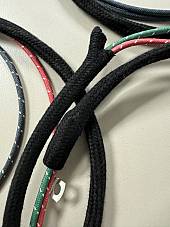 Harley 1946 WL Premium Wiring Harness Kit Correct Terminals Cotton Woven Loom