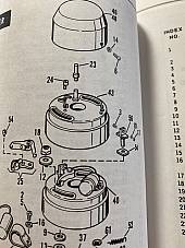 Harley 30507-47A Timer Points Eccentric Adjusting Screw  1947-48 Knucklehead UL