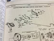 Harley Rocker Clutch Lever Nut & Washer Knucklehead Panhead WL 2419-36B, 0142