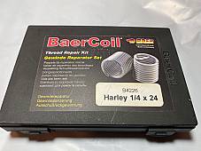 Harley 1/4-24 Heli-Coil Thread Insert Kit w/ 20 coils JD VL DL Pea Shooter RL