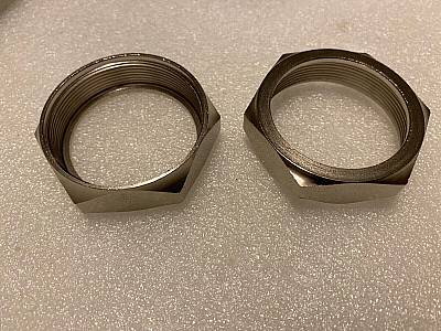 Harley  J JD 74 Manifold Inlet Intake Nuts Nickel 192329 OEM# 111523 USA