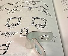 Harley 9959 Throttle Cable Guide Clip WL WLA Servicar 49-57 Clip 61-64 Advance