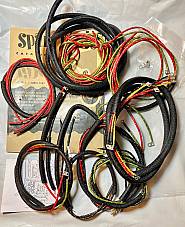 Harley Complete 1948-1950 Servicar Wiring Harness Kit W/ Mechanical Brakes USA