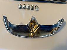 Harley FL FLH Panhead Shovelhead Front Fender Tip Trim Kit 1959-66 Duo-Glide