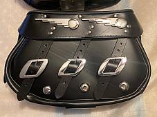 Harley Knucklehead Panhead UL WL Speed King Saddlebags 90994-53 European