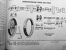 Harley Panhead UL Parkerized Rear Axle Kit 48-57 Rigid Frame Welded Hex Head