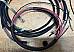 Harley 195152 WLA  Premium Wiring Harness Correct AMP Terminals Cotton Loom