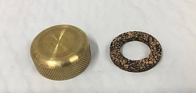 Harley Linkert Fuel Line Strainer Brass Lower Cap OEM# 362932 193238 USA